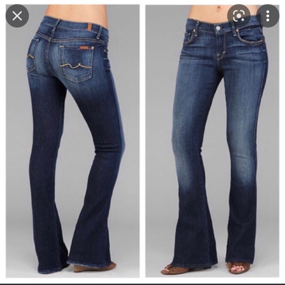 Seven For All Mankind Lexie A pocket Bootcut Petite Jeans sz 27